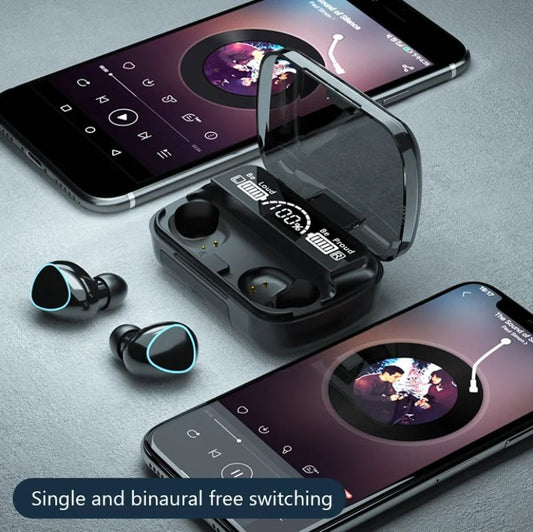 Wireless earbud charging case